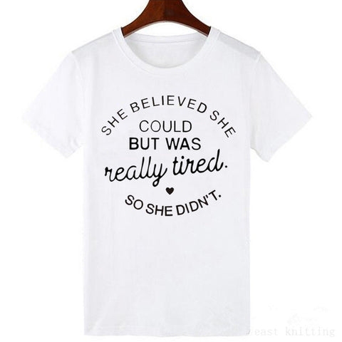 Image of Vestido t-shirt Korean version solid color white style wild cute letter shirt printing series polyester short-sleeved dress coat